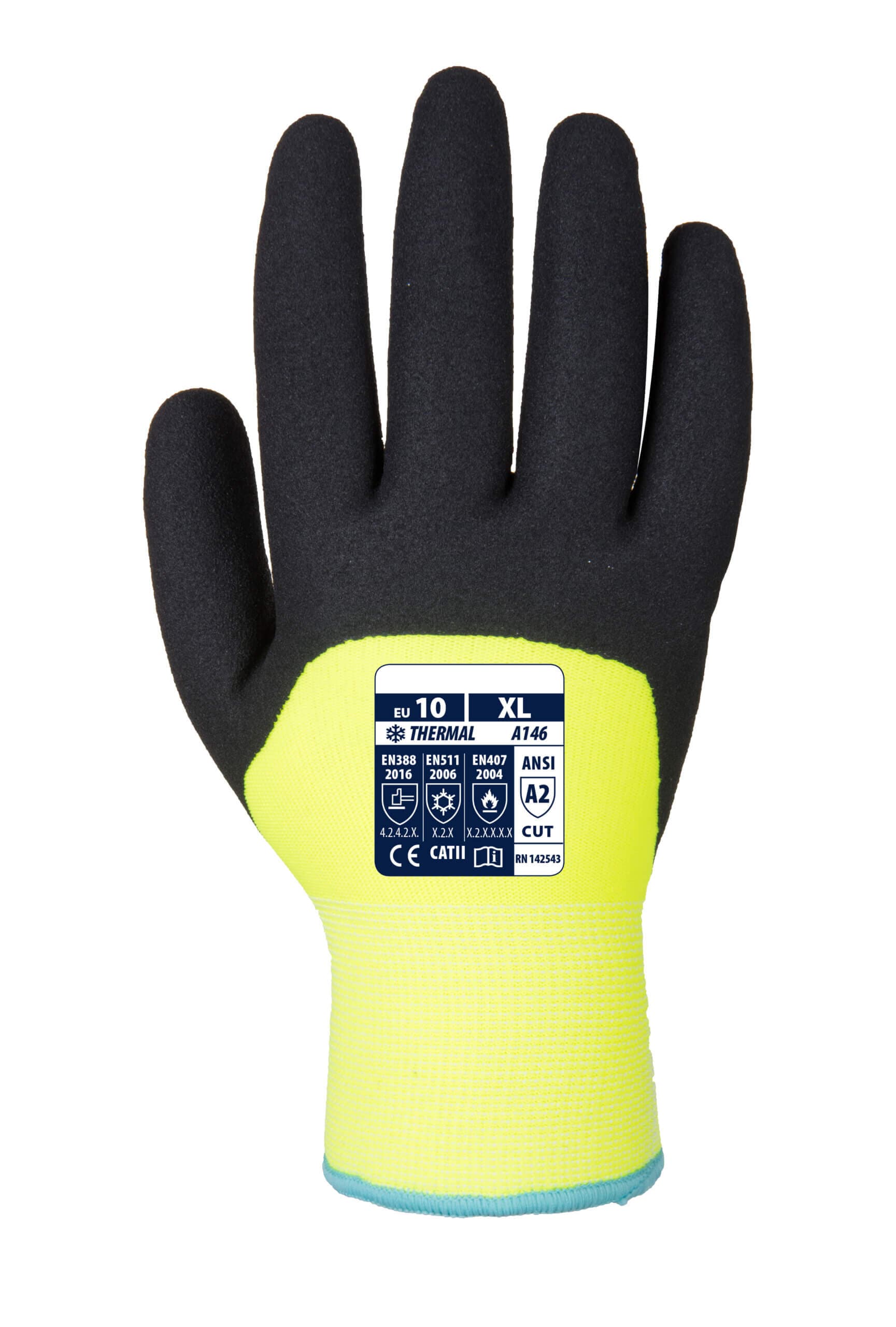 Arctic Winter Gloves, Nitrile Coating — view 2