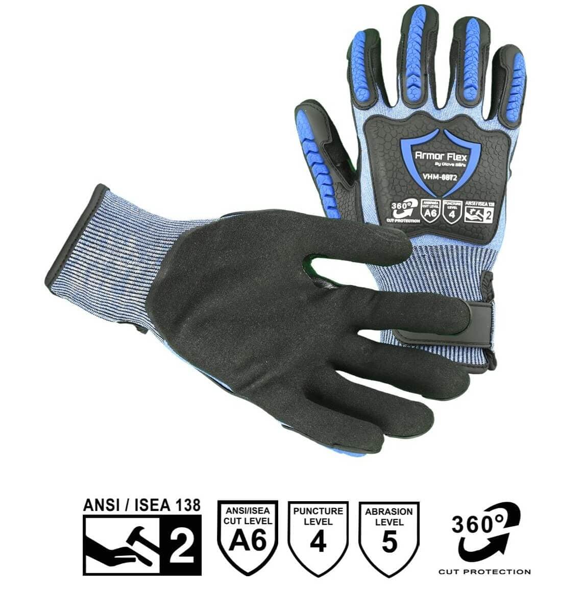 Armor Flex Impact Glove Cut Level 6 — view 4