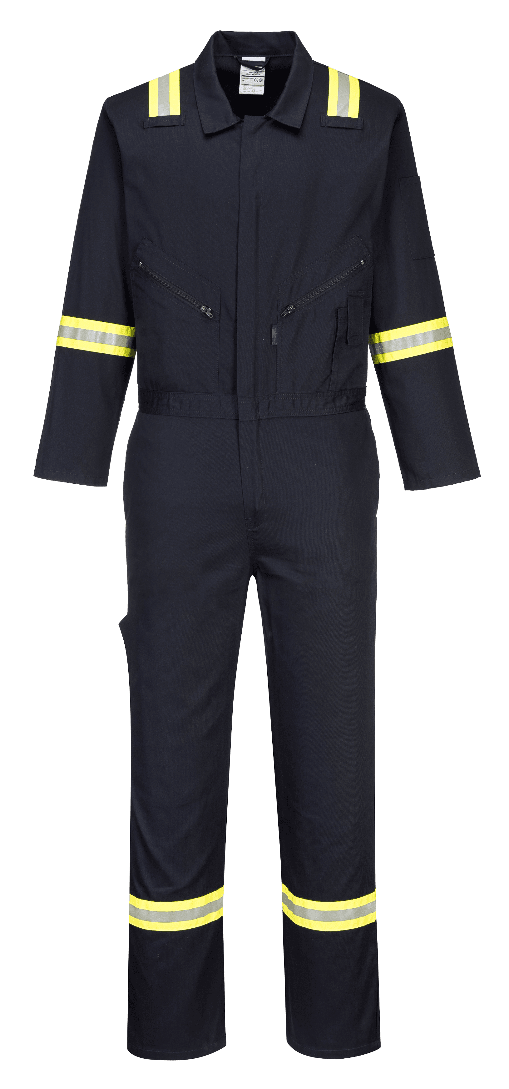 Trysafe Enhanced 100% Twill Cotton Coveralls — view 2