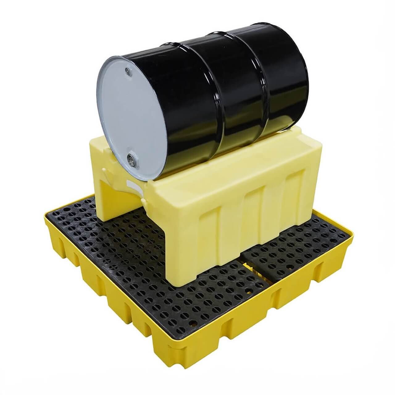 Tryall's 4 Drum Poly Spill Pallet — view 2