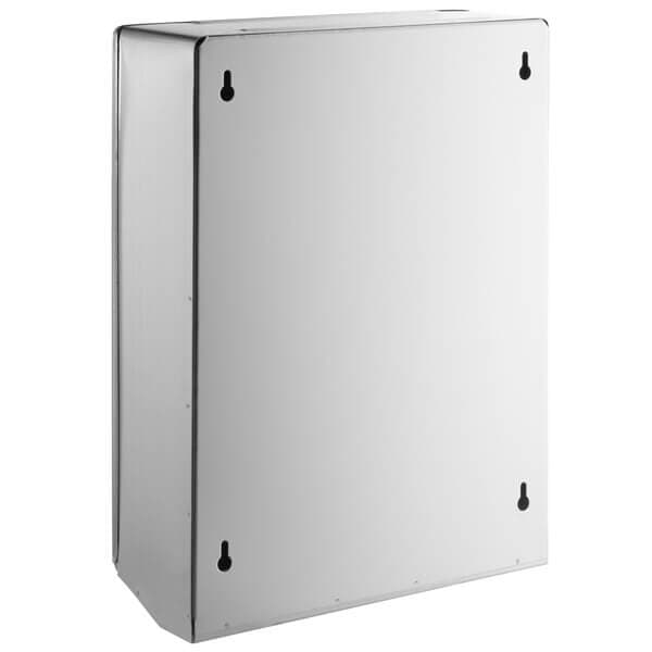LX Stainless Steel 400 C-Fold or 525 Multifold Surface-Mounted Paper Towel Dispenser — view 2