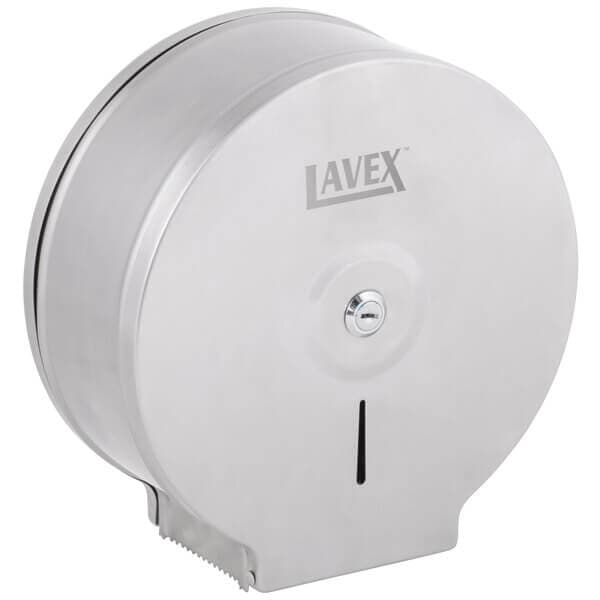 LX Stainless Steel Jumbo Single-Roll Toilet Tissue Dispenser — view 4