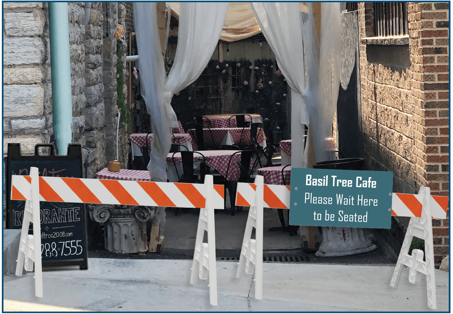 Omni™ A-Frame Barricade A-Frame Barricade — view 4