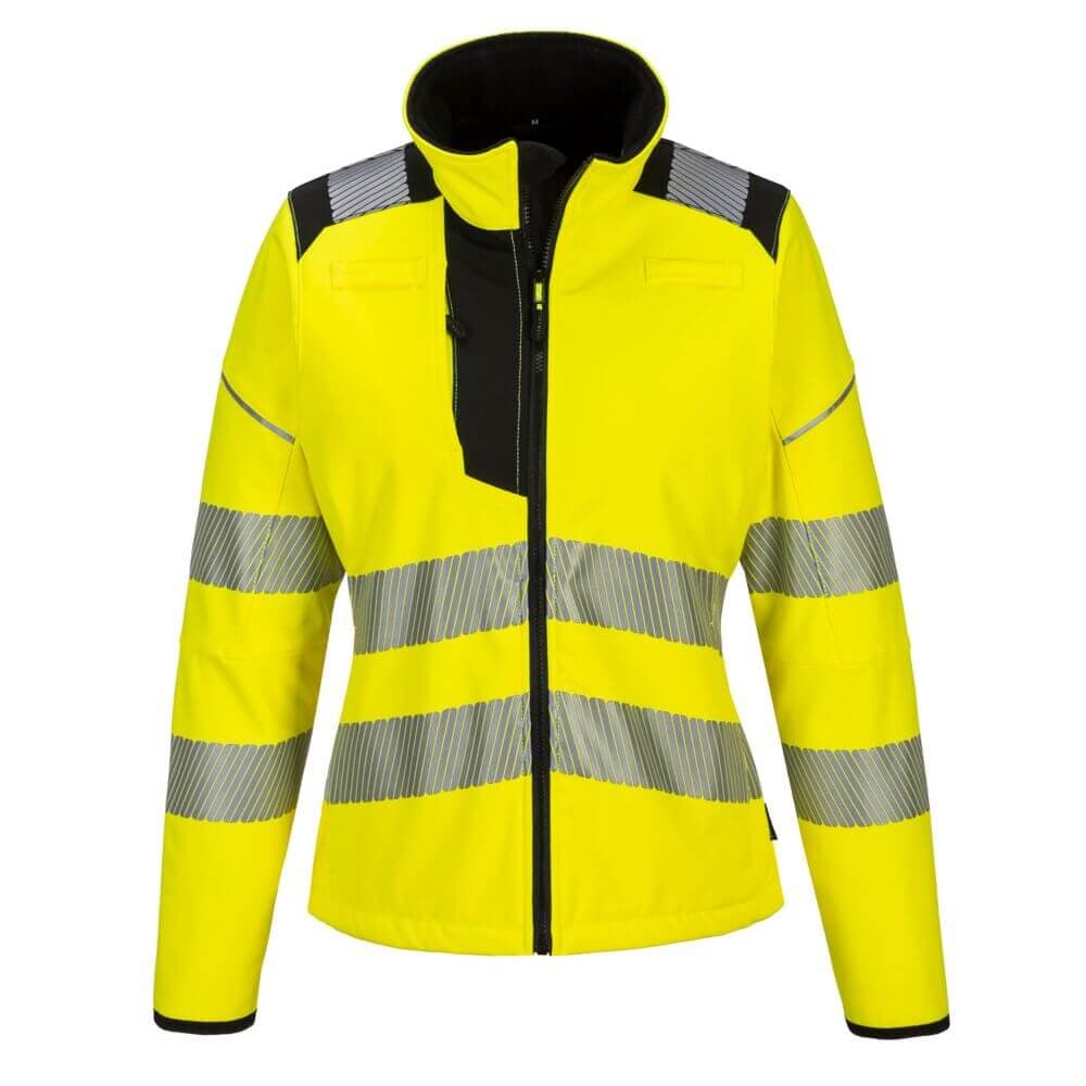 Hi-Vis Women's Softshell (3L) — view 1