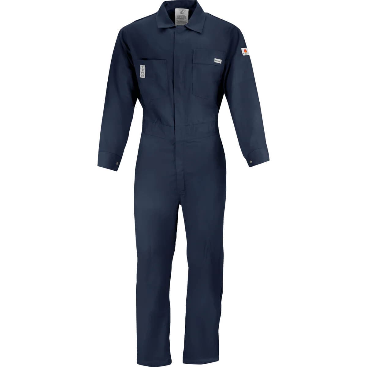 Flame Resistant 100% Cotton Coveralls, PFR6510 — view 2