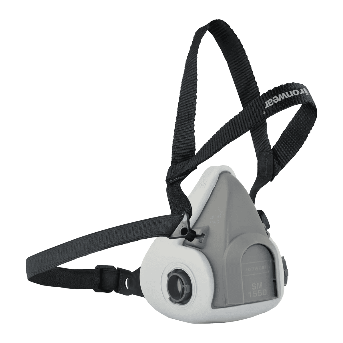 Adjustable NIOSH Half Face Respirator — view 3