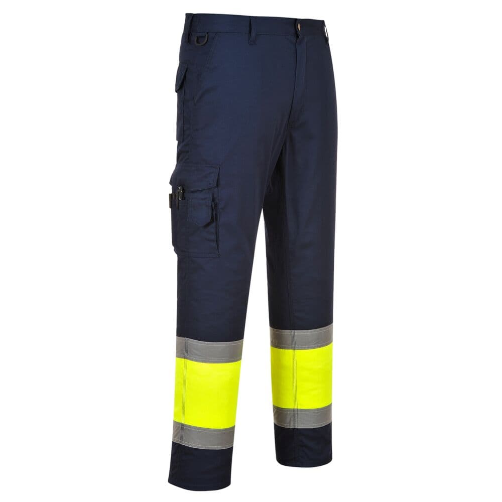 Hi-Vis Contrast Work Pants — view 1