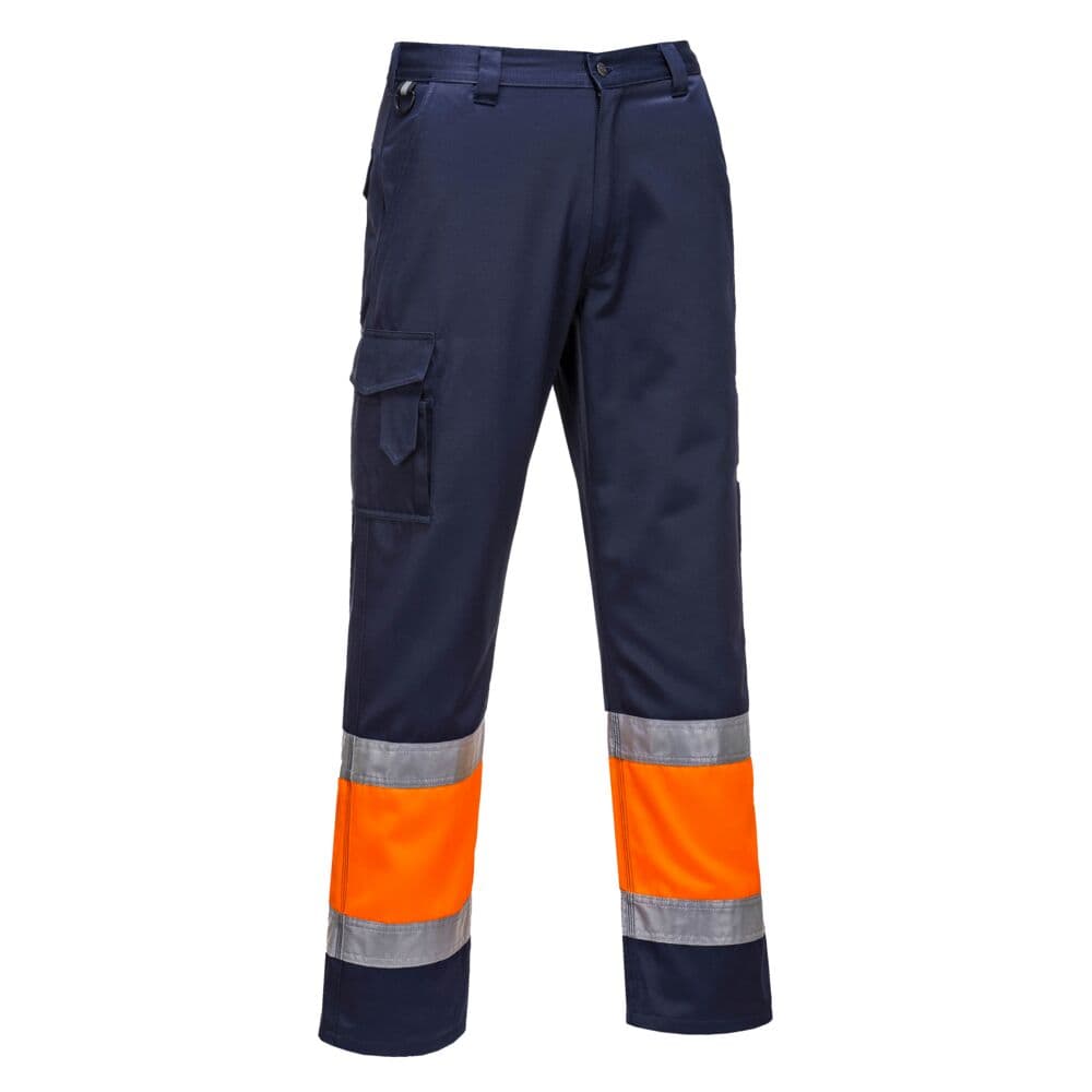 Hi-Vis Contrast Work Pants — view 2