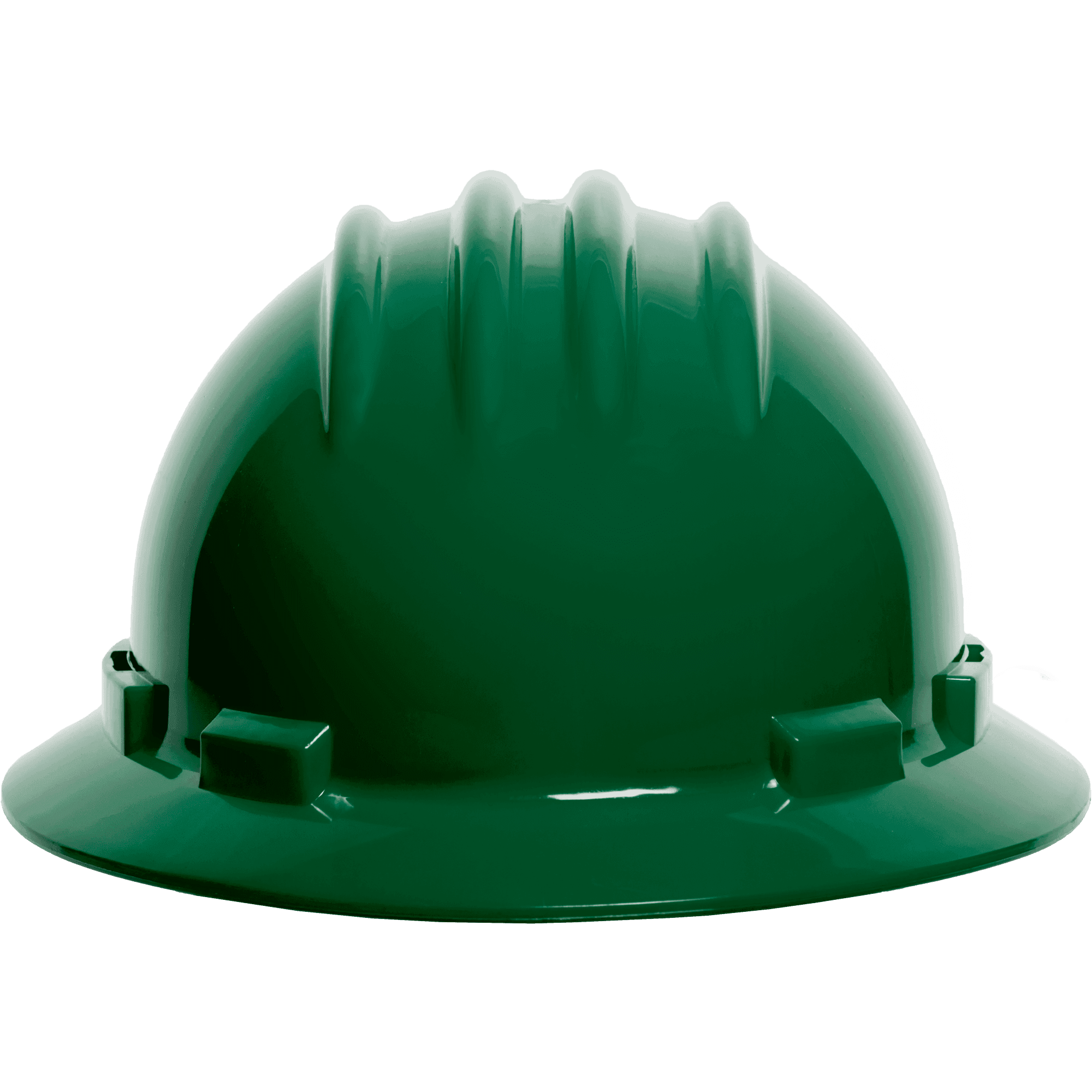 HDPE Full Brim Hard Hat w/ 6pt Nylon Ratchet Suspension — view 11