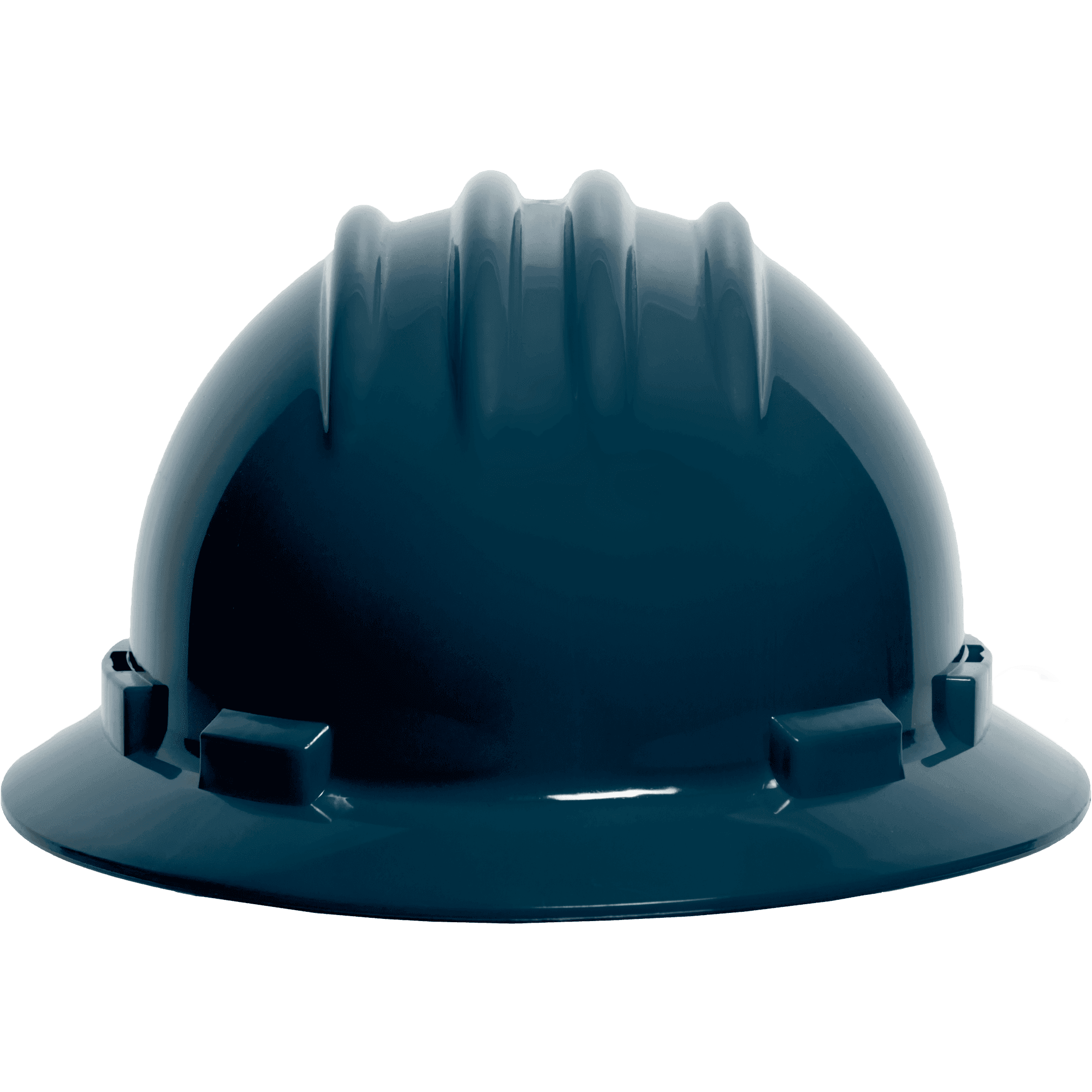 HDPE Full Brim Hard Hat w/ 6pt Nylon Ratchet Suspension — view 13