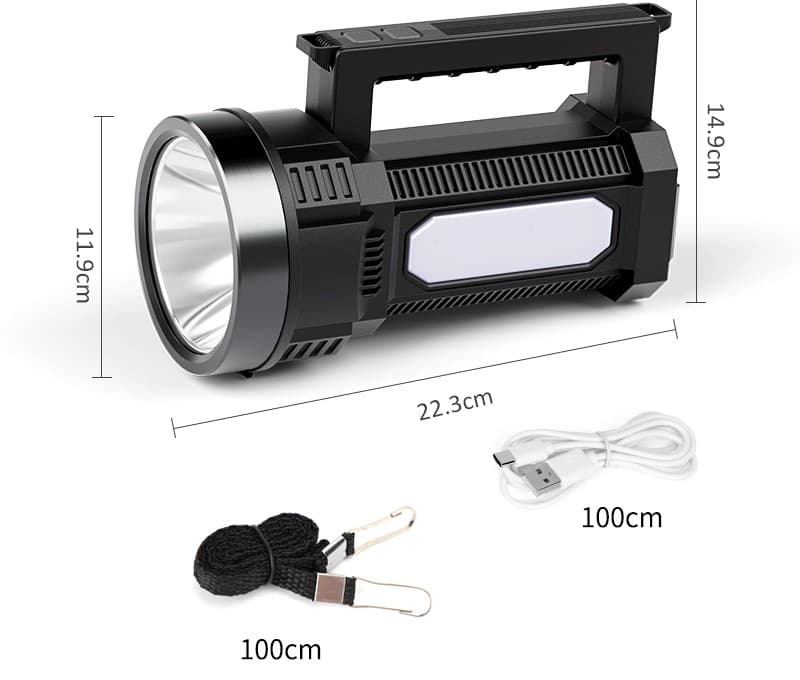 TR5022A Rechargeable LED Searchlight — view 5
