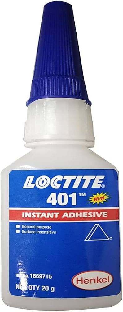 Loctite 401™ Prism® Instant Adhesive, Surface Insensitive, 20 g Bottle, Clear — view 1