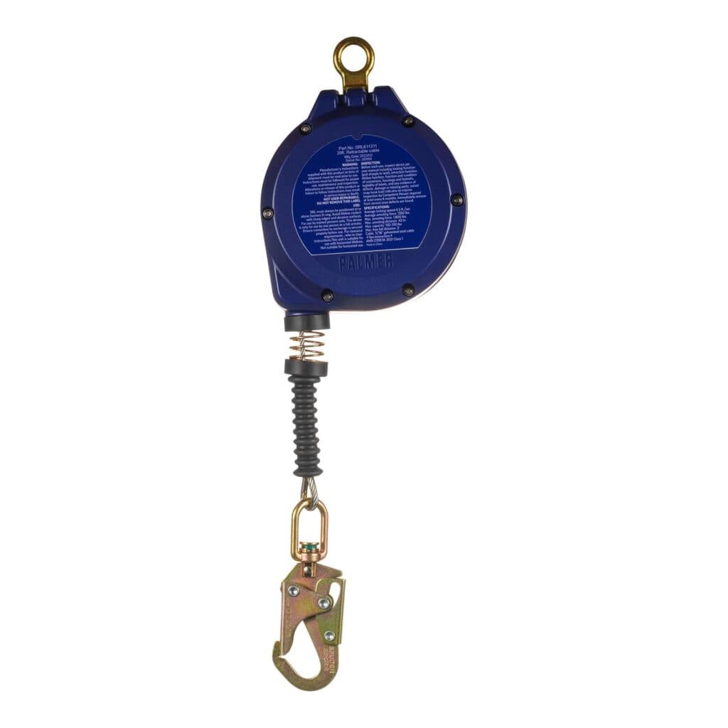 BEAST™ Series 20’ SRL Galvanized Cable with Small Hook — view 2