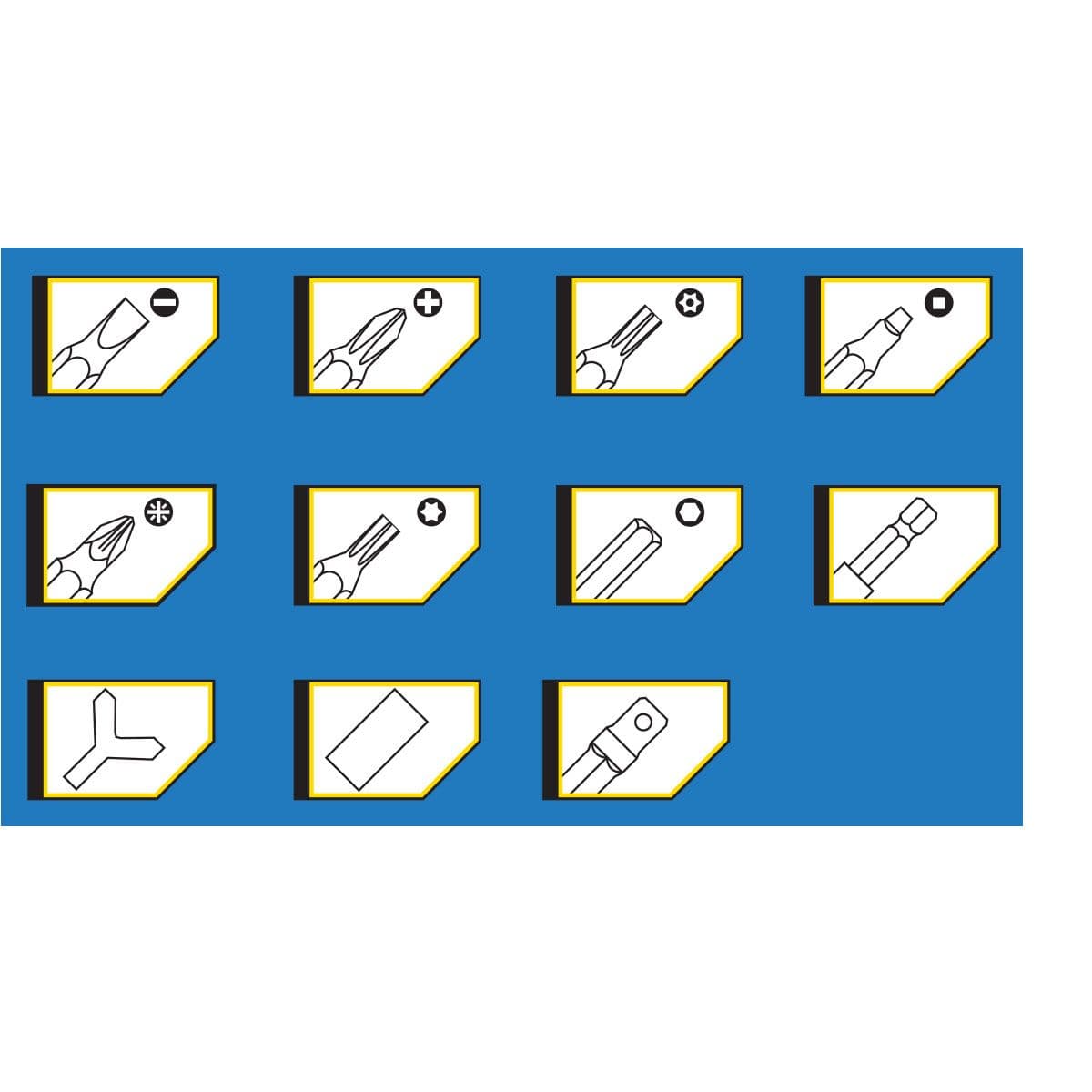WARRIOR Security Bit Set with Case, 100-Piece — view 5