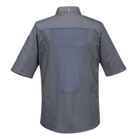 Chef's Mesh Air Pro Jacket S/S - Slate Grey — view 2