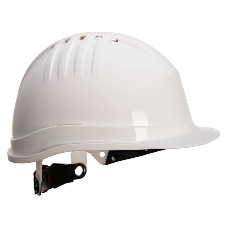 Expertline Safety Helmet (Wheel Ratchet) – White