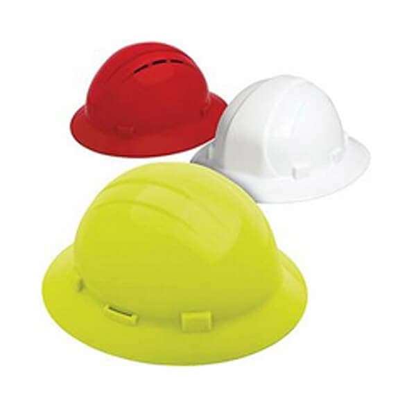 Vented Full Brim Hard Hat — view 1