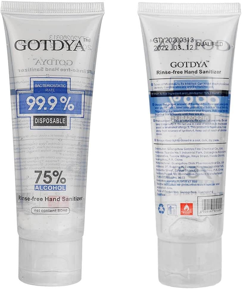Free Rinse Hand Sanitizer, GOT75ML — view 2