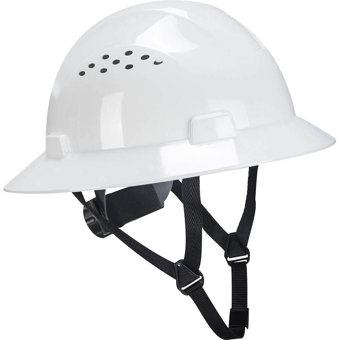 Full Brim Hard Hat, Vented — view 2