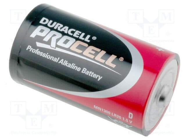 Procell Battery, Non-Rechargeable Alkaline, 1.5 V, D — view 2