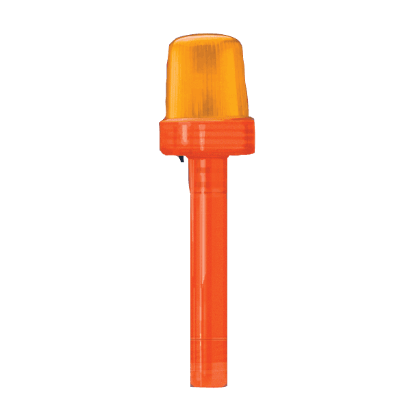 28″ Collapsible Traffic Cone & Optional Light — view 3