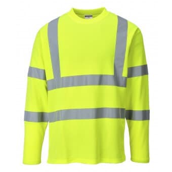 Cotton Comfort Long Sleeved T-shirt w Pocket, PS278-P