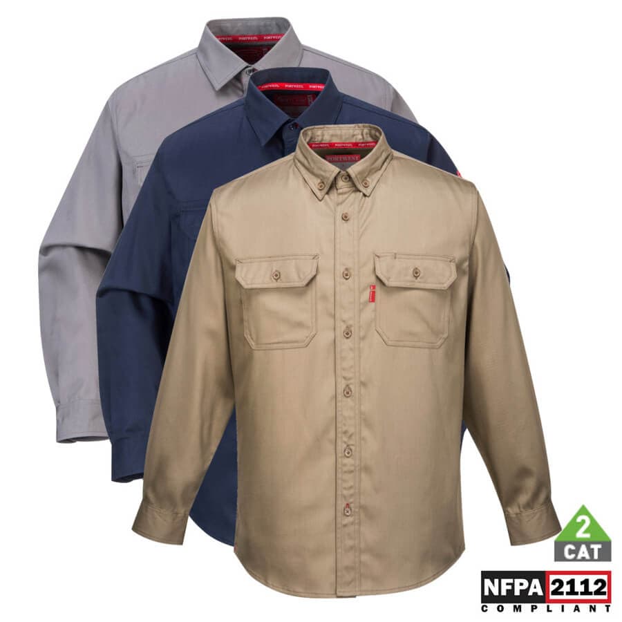 Flame Resistant 88/12 Shirt, PFR89 — view 2