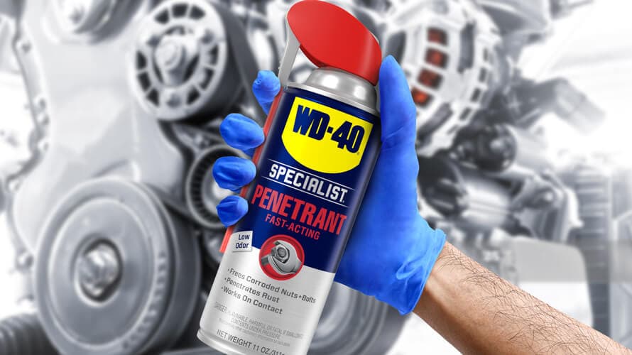 WD40 Lubricant, Rust Remover — view 1