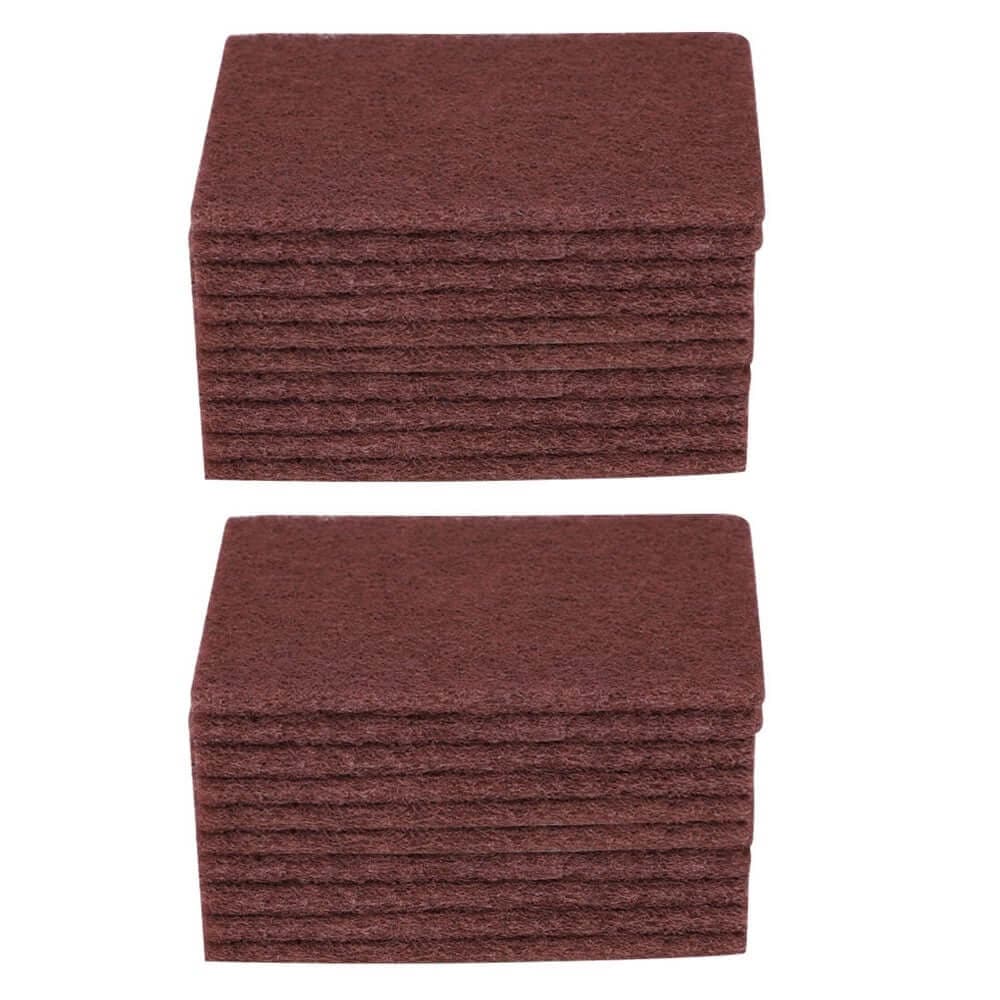 Non Scratch Scouring Pad 6"x4", Brown