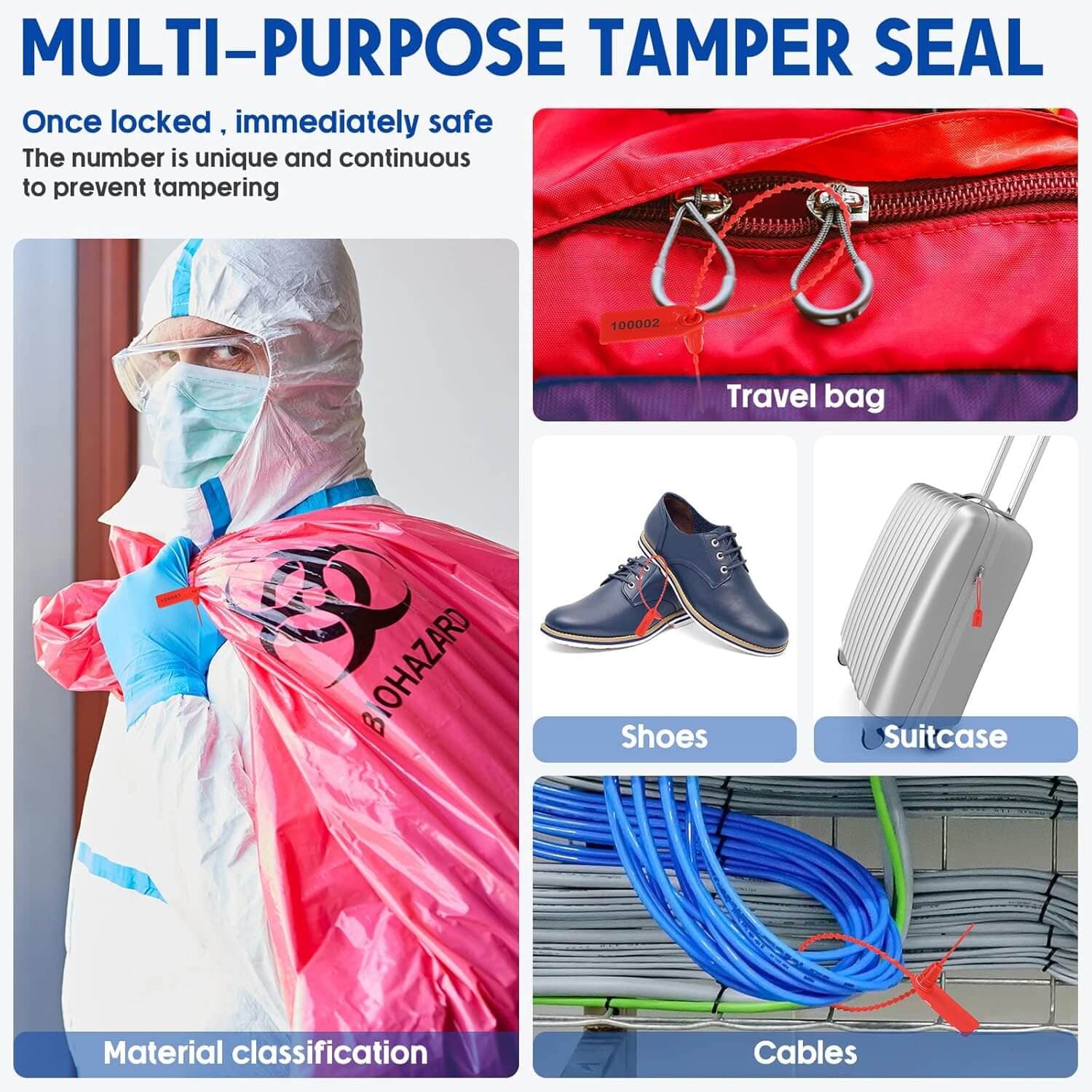 Heavy Duty Cable Ties, Electrical Wire & Cord Management, Nylon Zip Tie — view 4