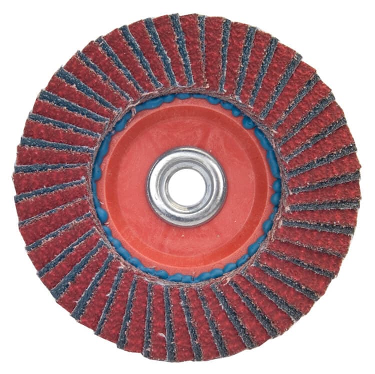 PFERD POLIFAN® SGP Zircon-Curve Radial Type PFR Flap Disc — view 2