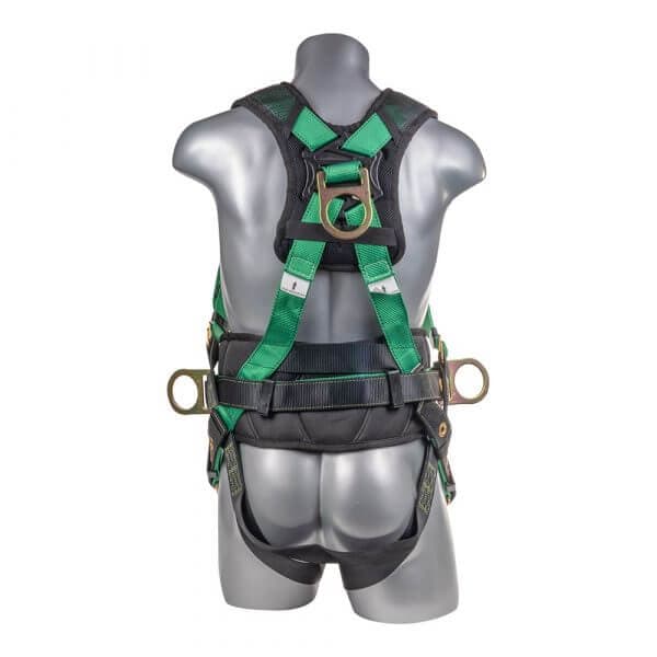 Harness 5pt. Back Padded, QCB Chest, GL, B/S D-Rings — view 2
