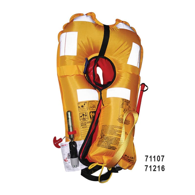 Lamda, Inflatable Lifejacket, SOLAS — view 3