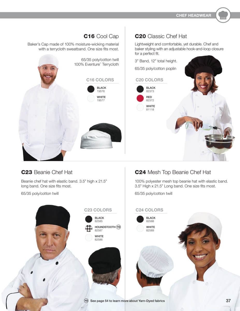 Classic Chef Coats, Pants & Hats — view 2