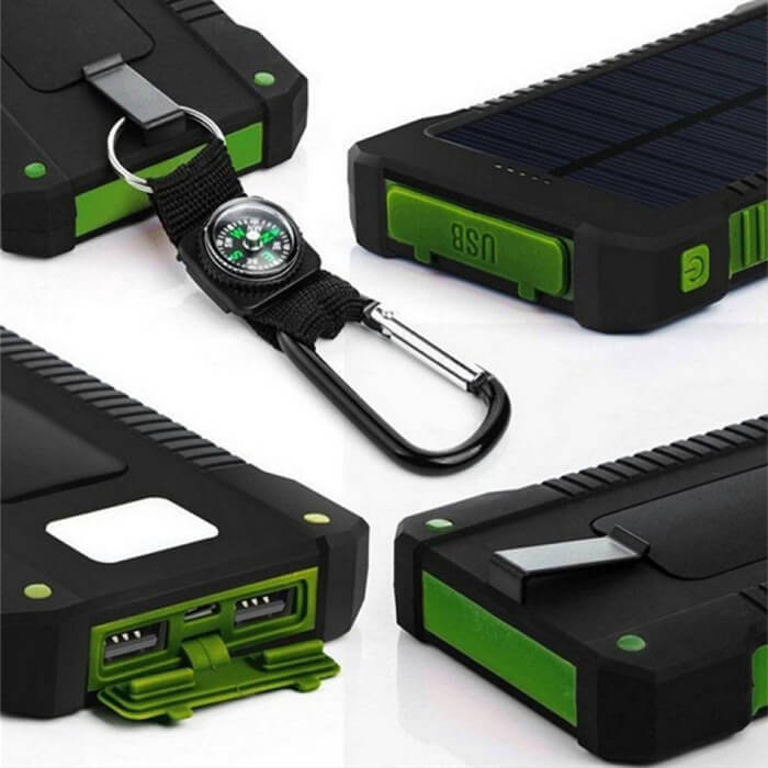 Solar Power Bank Promo Page