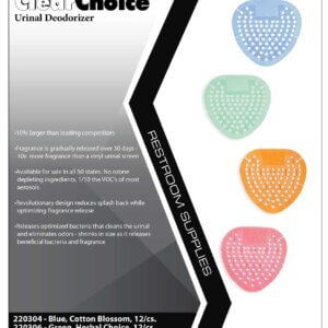 220304-310 Clear Choice Urinal Deodorizer