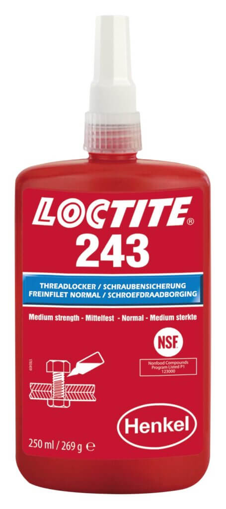 LOCTITE 243 Blue Threadlocker - Tryall Energy Guyana Inc