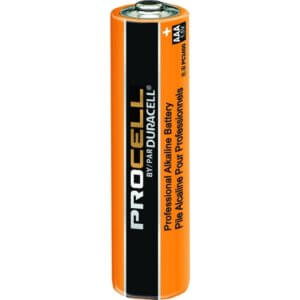 Procell Battery, Non-Rechargeable Alkaline, 1.5 V, AAA