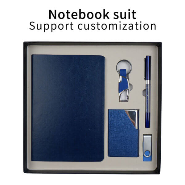 PU Notebook Blue 1