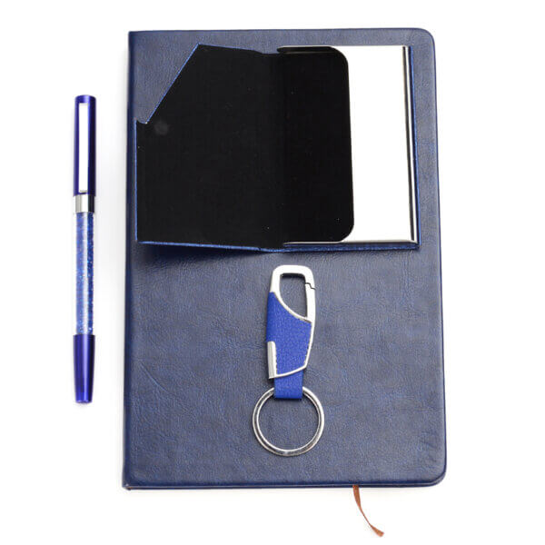 PU Notebook Blue2