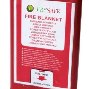 Fire Blanket in Durable PVC Case