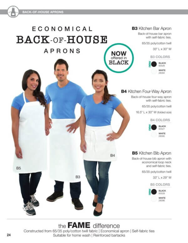 Back of the House Aprons