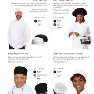 Classic Chef Coats, Pants & Hats