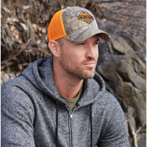 PA Structured Camouflage Mesh Back Cap