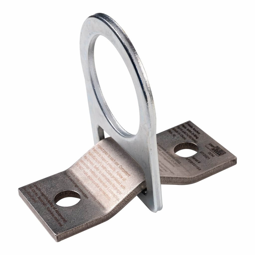 thumbnail interactive-video image 1 of LORADAR Stainless Steel Security Anchor Plate - Desk Mount D-Ring For Cable Locks (Single Pack) 1 of 14