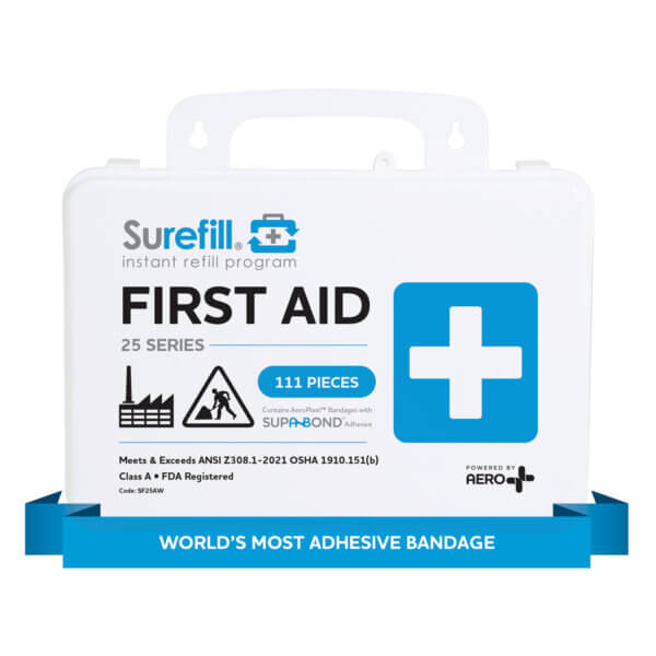 Surefill SF25AW FRONT band 111pcs First Aid Kit