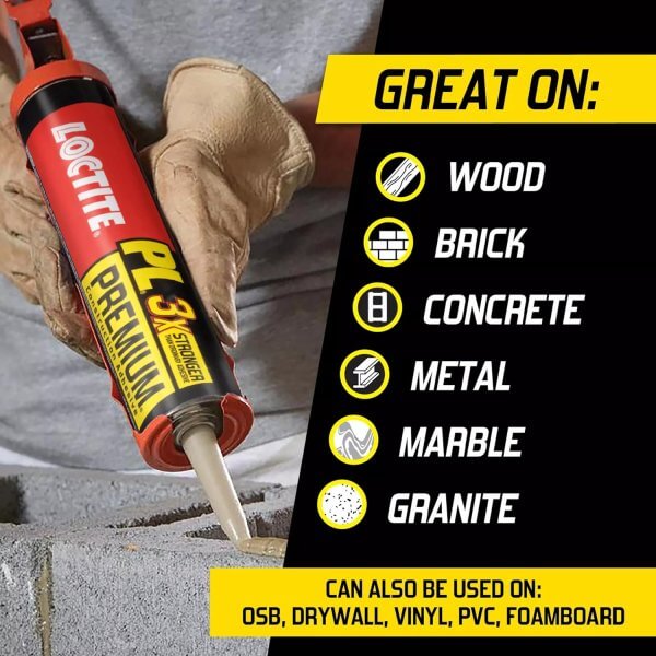 Loctite Premium 3X Multi-Purpose Polyurethane Construction Adhesive - Image 5
