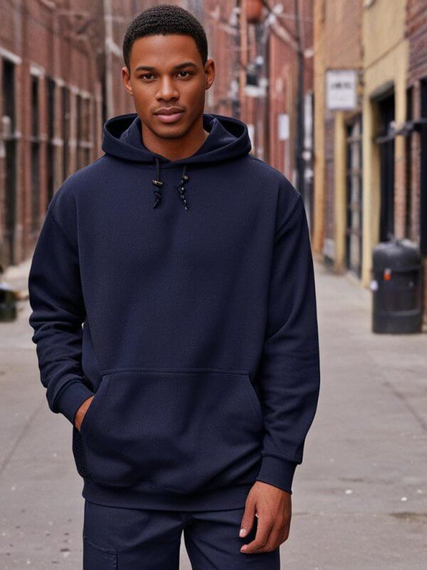 Flame Resistant (FR) Pullover Hoodie, 12 oz