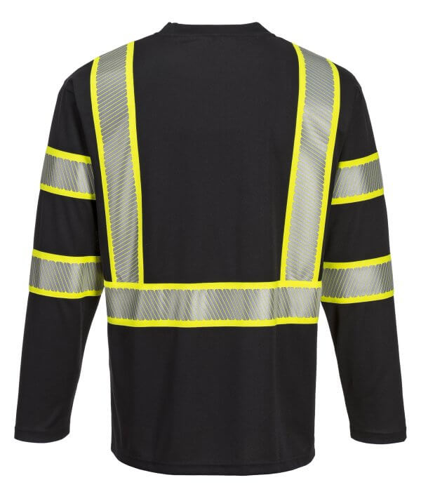 Melbourne Hi Vis Long Sleeved T-Shirt - Image 2