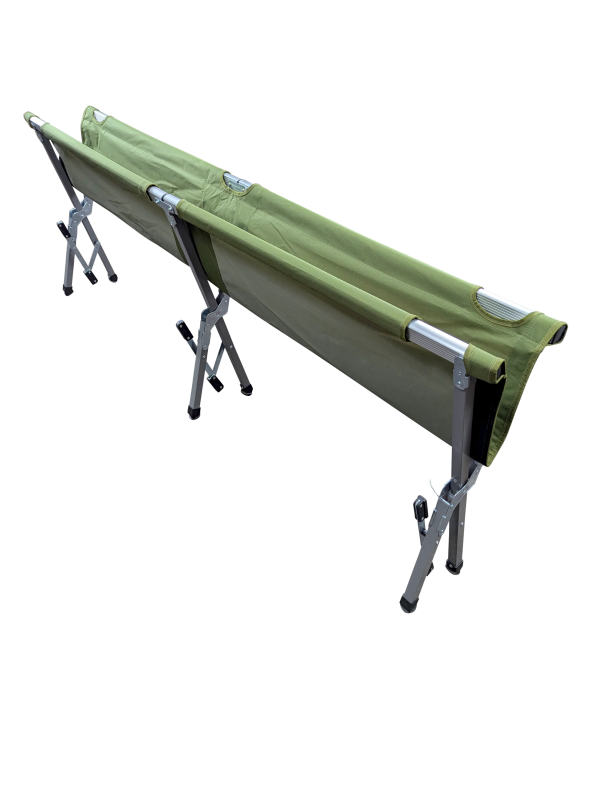 Military & Camping Portable Folding Cot Stretcher - Image 2
